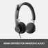 LOGITECH ZONE WIRED HEADSET WITH NOISE CANCELING MIC