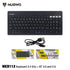 NUBWO NKB112 WIRELESS AND BLUETOOTH KEYBOARD คีย์บอร์ดไร้สาย แบบเบาบาง รับประกัน 1 ปี