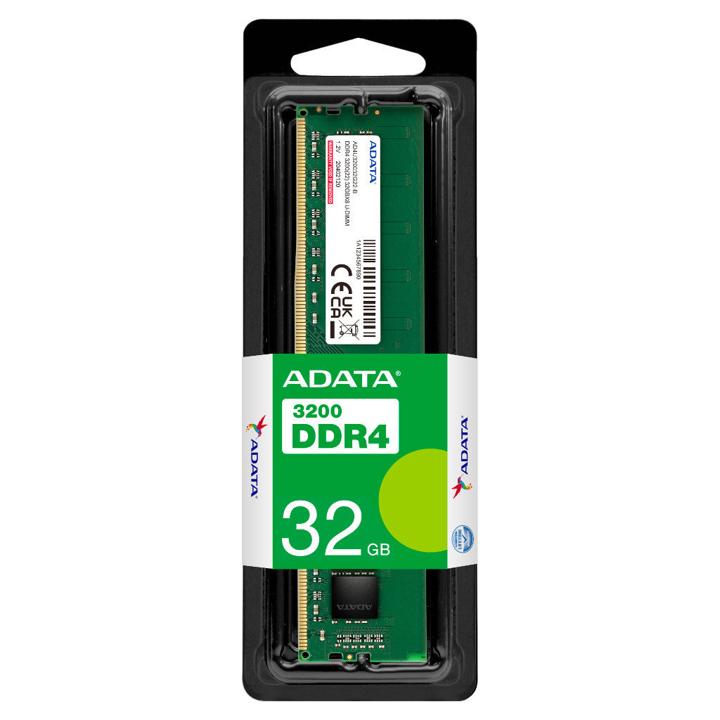 ADATA RAM PC DDR4 32GB/3200 U-DIMM FOR PC