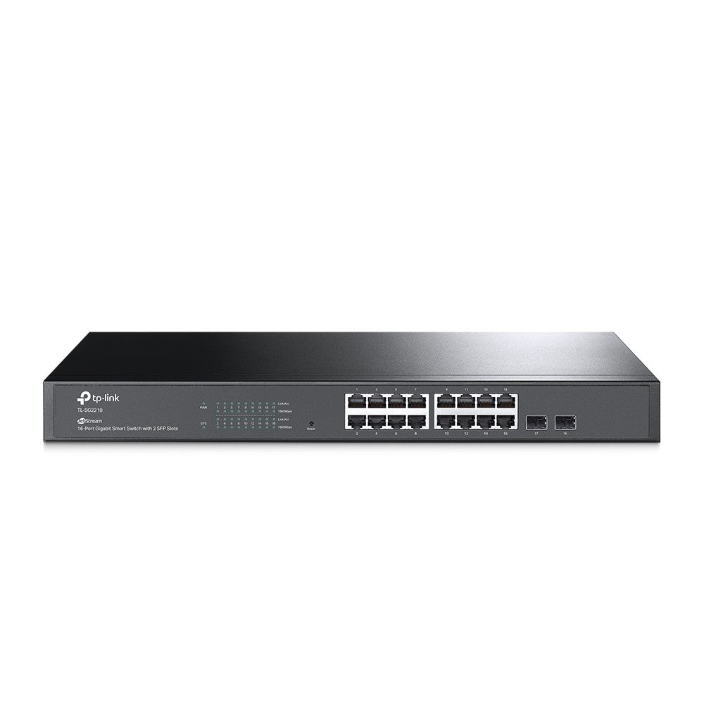 TP-LINK SG2218 Omada 16-Port Gigabit Smart Switch with 2 SFP Slots รับประกัน LT