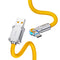 DPower 1 เมตร CB-X07P USB-A to Type C Data Cable 6A Yellow