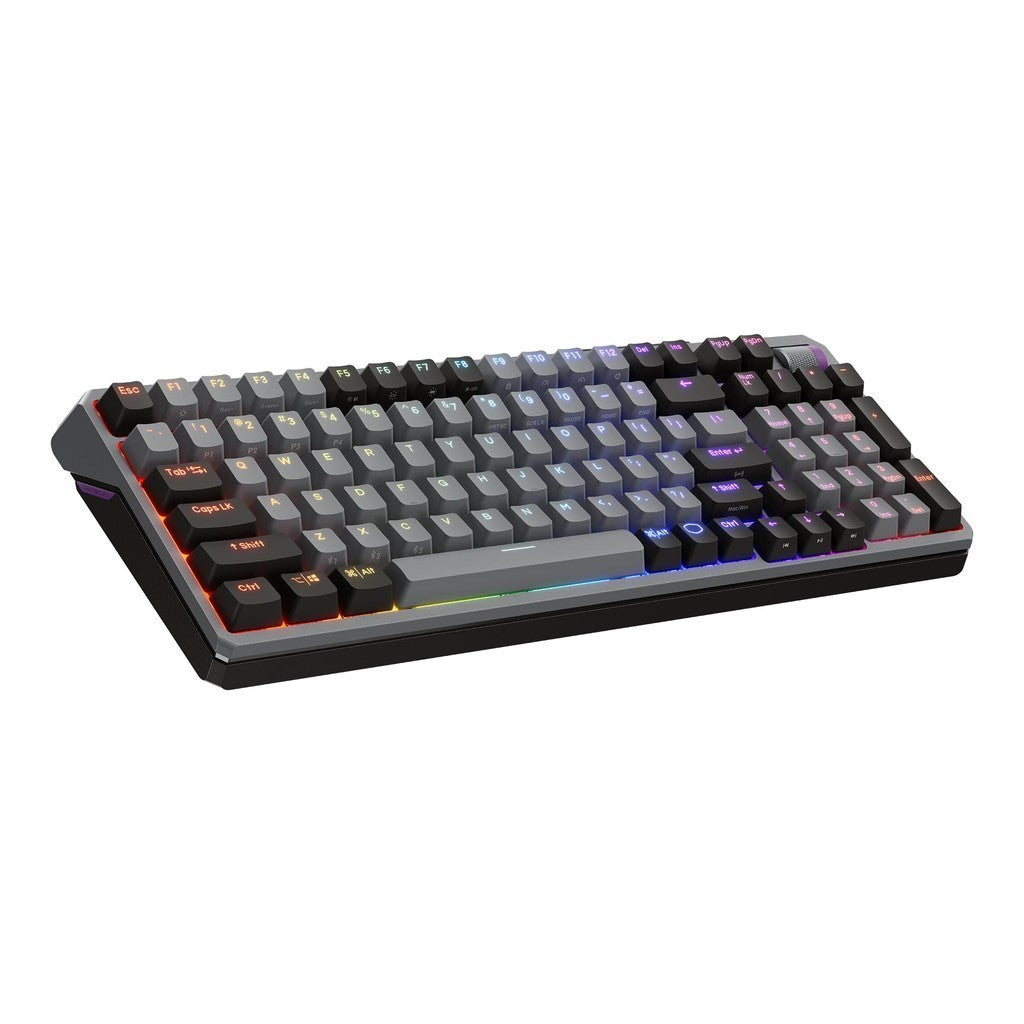 Cooler Master MK770 SPACE GRAY/MACARON Hybrid Wireless Keyboard ประกัน 2 ปี