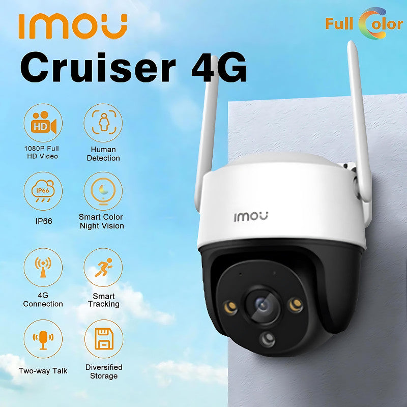 IMOU CRUISER 4G 1080P Pan & Tilt CAMERA กล้องวงจรปิดใส่ซิม ประกัน 2 ปี