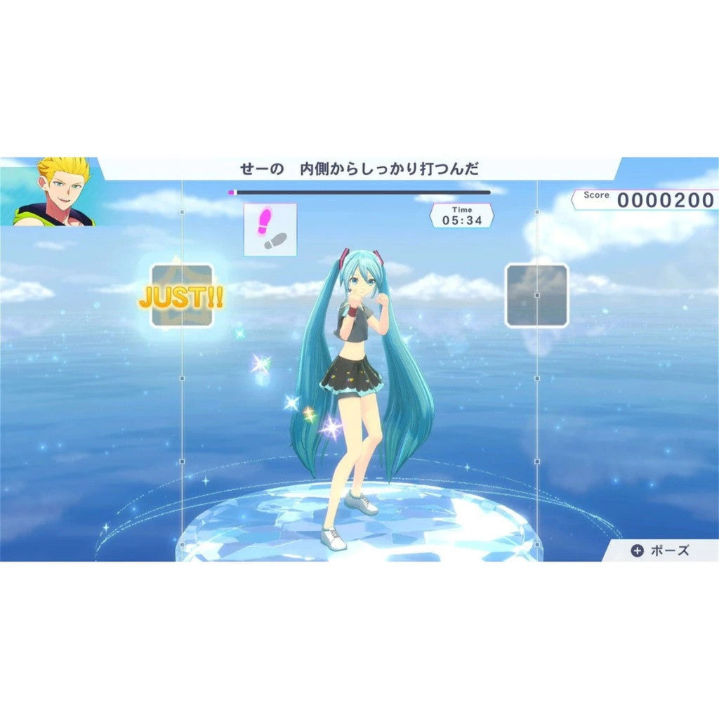 NINTENDO SWITCH FITNESS BOXING feat. HATSUNE MIKU ตลับเกม แผ่นเกม มือหนึ่ง