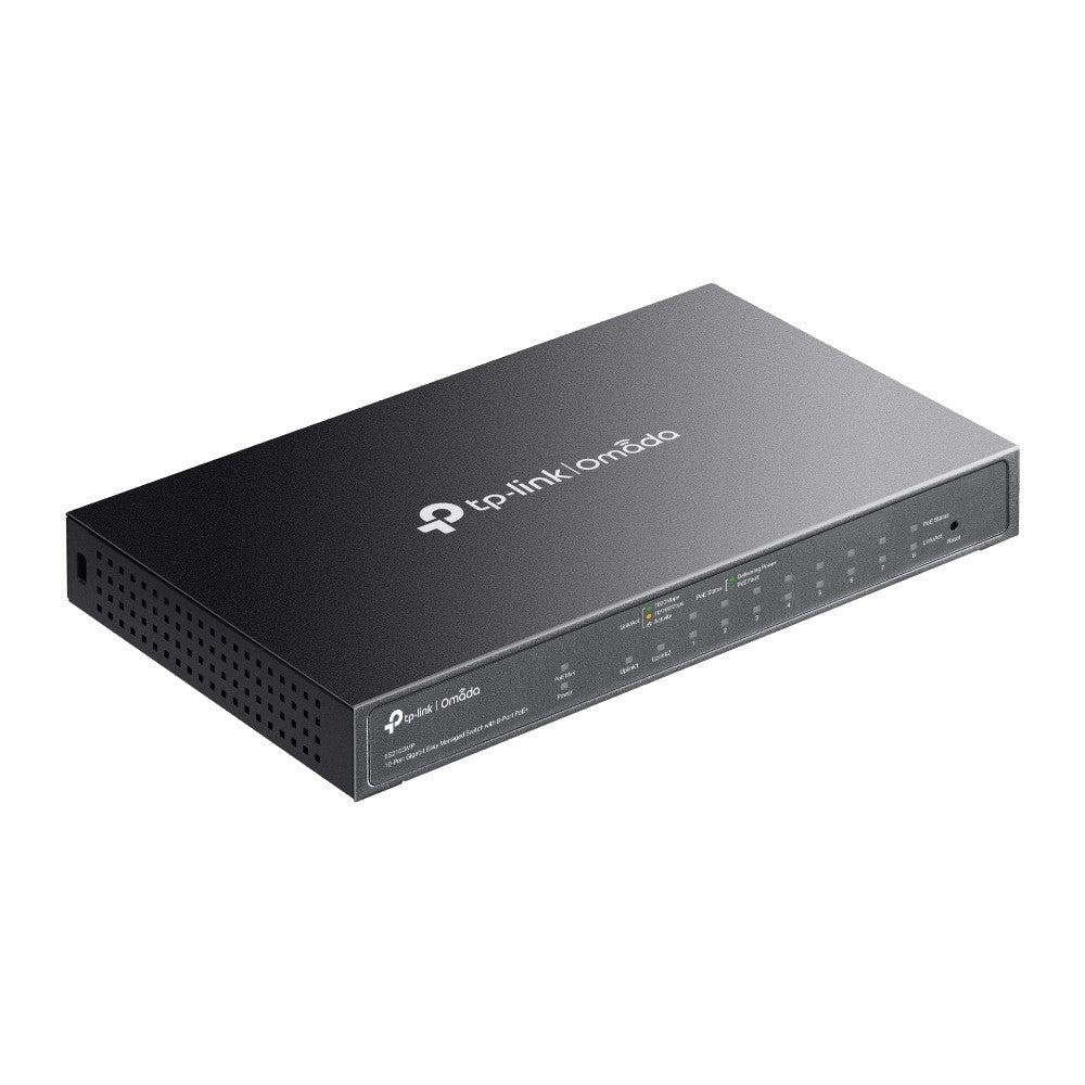 TP-LINK ES210GMP Omada 10-Port PoE+ Gigabit Easy Managed Switch รับประกันศูนย์ไทย