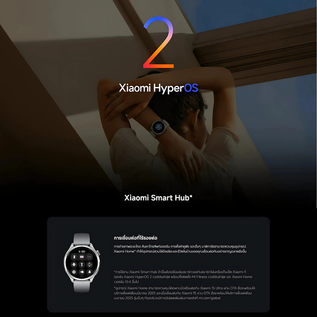 Xiaomi Watch S4 สมาร์ทวอทช์ I กุญแจรถ NFC I 1.43