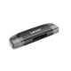 Card Reader (การ์ดรีดเดอร์) Lexar Dual-Slot SD/MicroSD Card, USB-A/C, UHS-I (LRW310X)