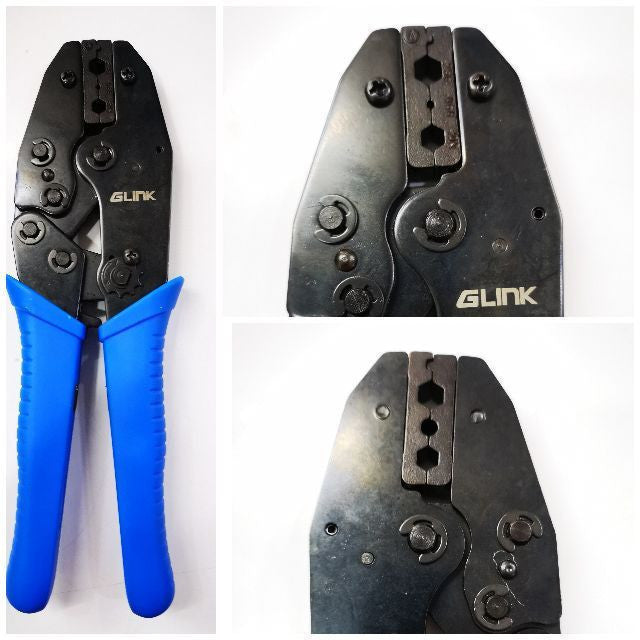 GLINK GLT-103 คีมย้ำหัว BNC แบบบีบ RG58/RG59/RG62 แข็งแรง ทนทาน