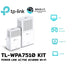 TP-LINK TL-WPA7510KIT POWER LINE เพาเวอร์ไลน์ AC750 AV1000 WI-FI รับประกัน 3 - Y
