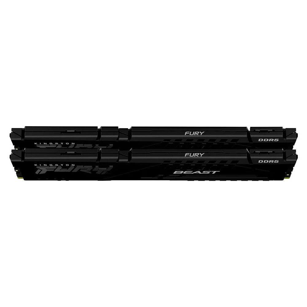 KINGSTON RAM 16GB (8GBx2) DDR5 5600MHz CL40 DIMM (Kit of 2) FURY Beast Black (KF556C40BBK2-16)