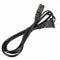 สายเครื่องปริ้นท์ สายไฟ AC แบบ2 รู ยาว2M หนา 0.75mm กำลังไฟ 6A /250V