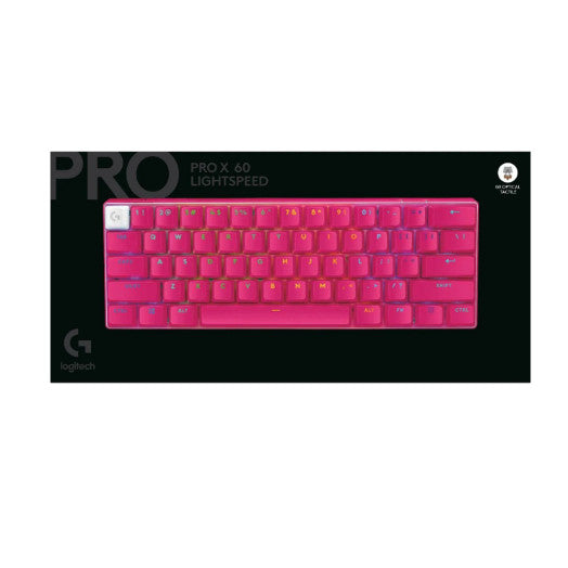 Logitech G PRO X 60 LIGHTSPEED Wireless Gaming Keyboard