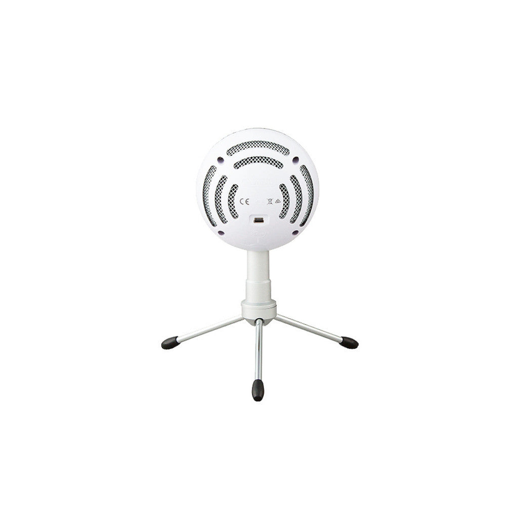 LOGITECH BLUE SNOWBALL ICE WHITE USB MICROPHONE ไมโครโฟนสตรีมมิ่ง เสียบแล้วใช้งานได้เลย