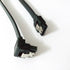 สาย SATA3 40cm ดำ งอ - 90องศา V.2022 รองรับ SATA3
