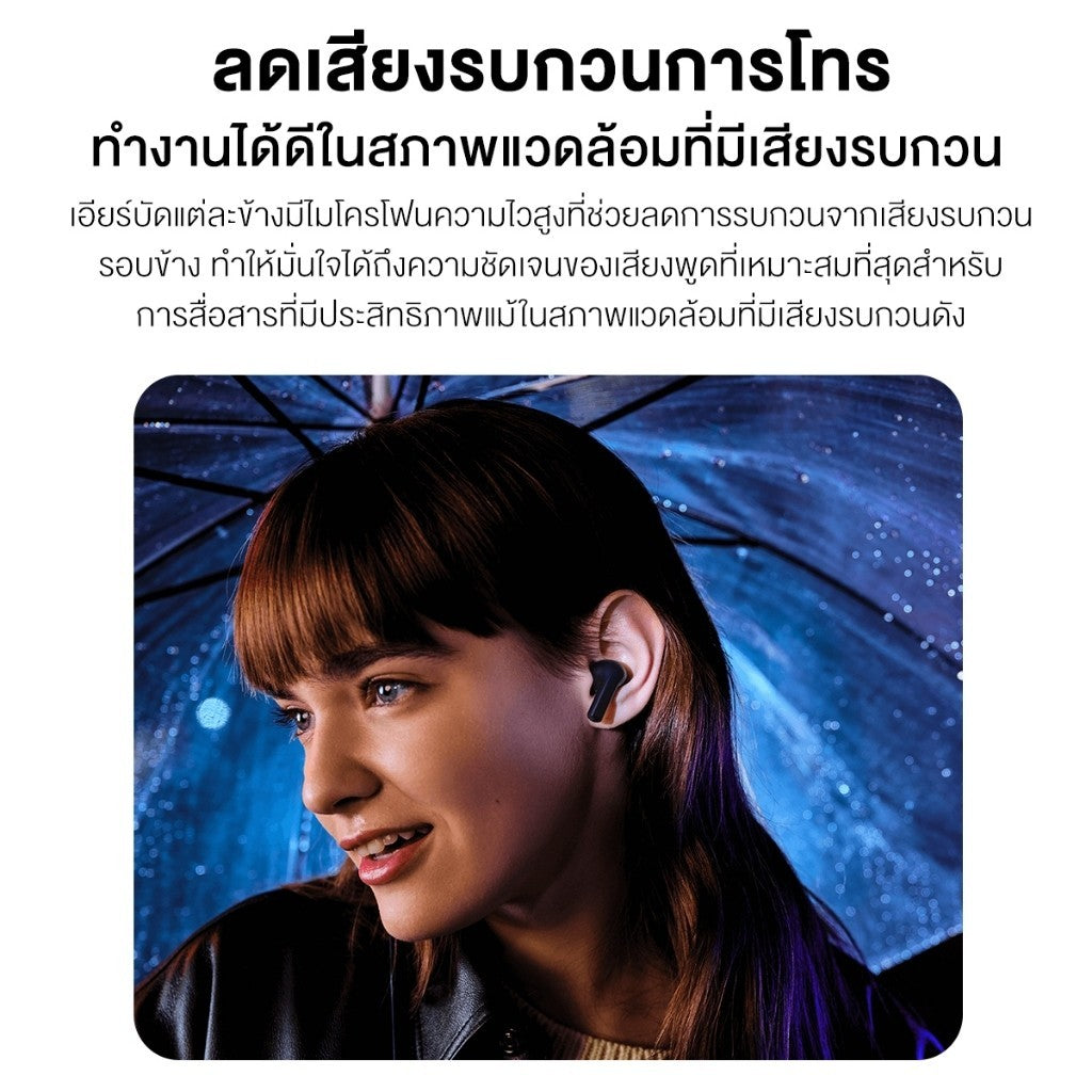 XIAOMI REDMI BUDS 4 ACTIVE BLUETOOTH EARPHONE หูฟังบลูทูธไร้สาย ประกัน1ปี