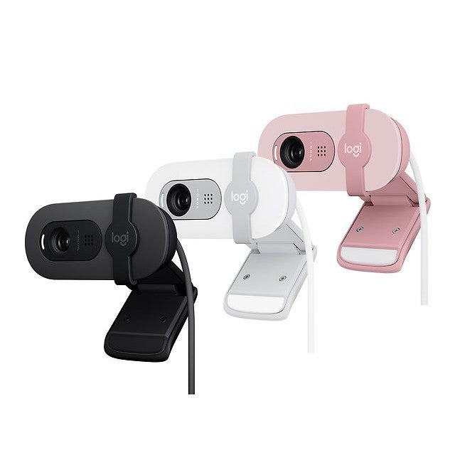LOGITECH BRIO 100 FULL HD WEBCAM กล้องเว็บแคม ความคมชัดระดับ HD มีไมค์ในตัว