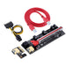 NAVA IT RISER CARD 009S PLUS สายไรเซอร์การ์ดจอ PCIE มีไฟ LED บอกสถานะ FOR BITCOIN