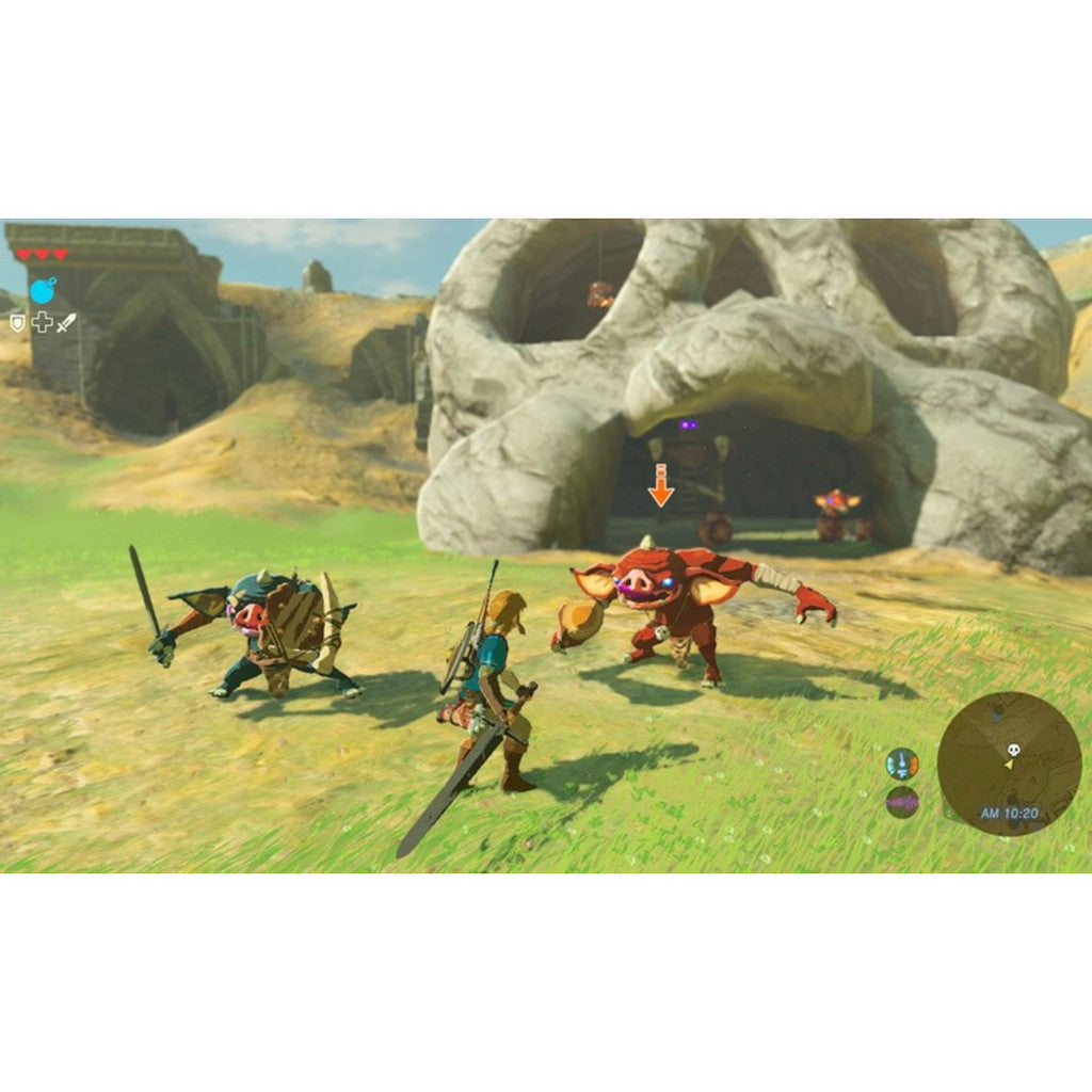 NINTENDO SWITCH The Legend of Zelda : Breath of the Wild ตลับเกม แผ่นเกม มือหนึ่ง