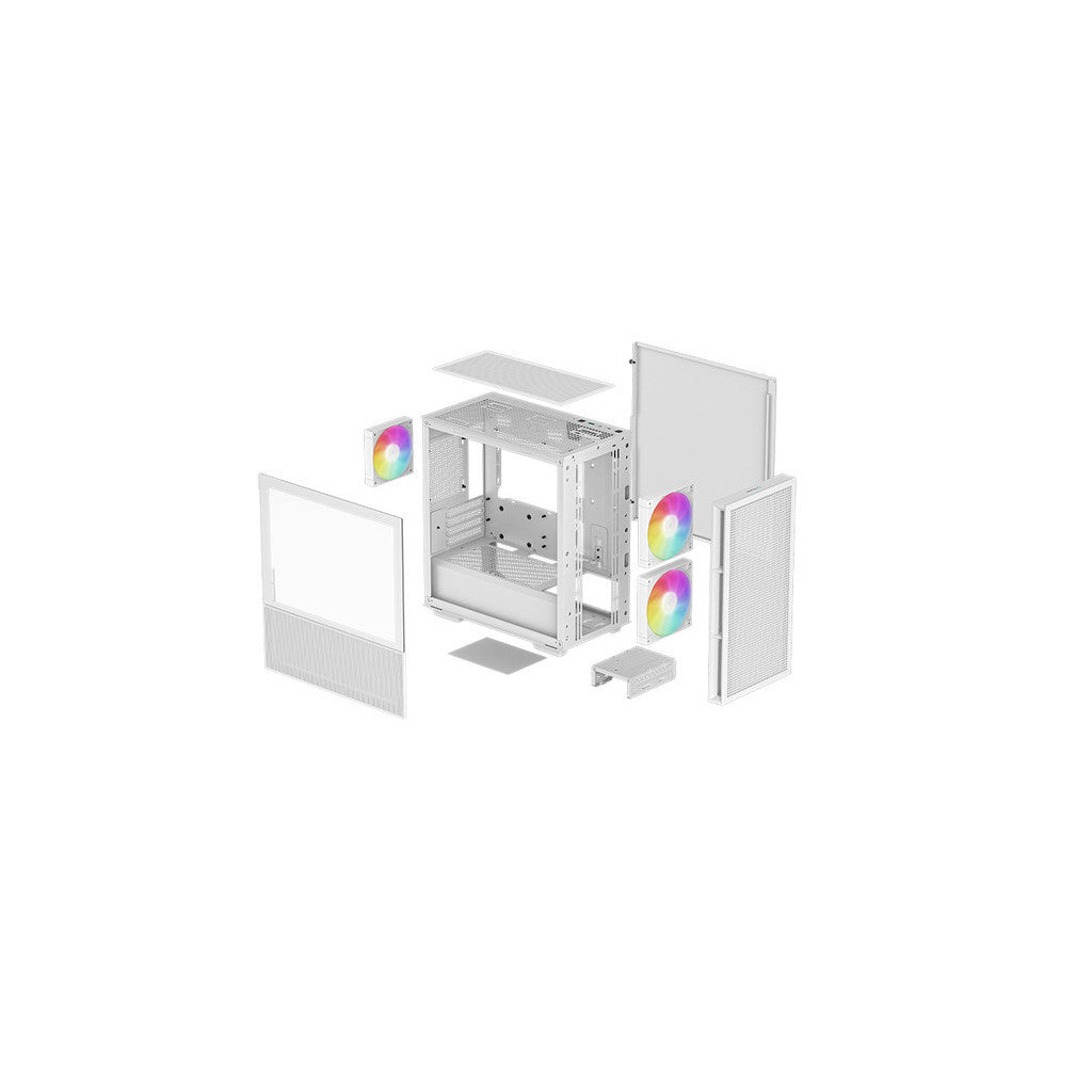 Deepcool Case CH360 WHITE M-ATX