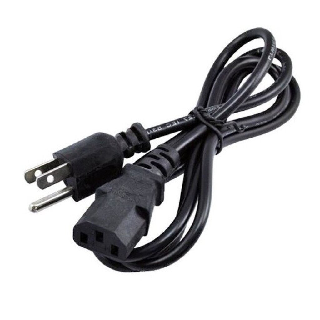 สาย POWER AC Cable 3 หัวแบน US PowerCable 1.5เมตร for Computers,TVs