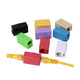 ขั้วต่อต่อสายเคเบิล RJ45(คละสี)Cat5 Cat6 Network Ethernet LAN Coupler