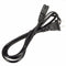 NAVA IT สายเครื่องปริ้นท์ สายไฟ AC แบบ2 รู ยาว3M หนา 0.75mm กำลังไฟ 6A /250V
