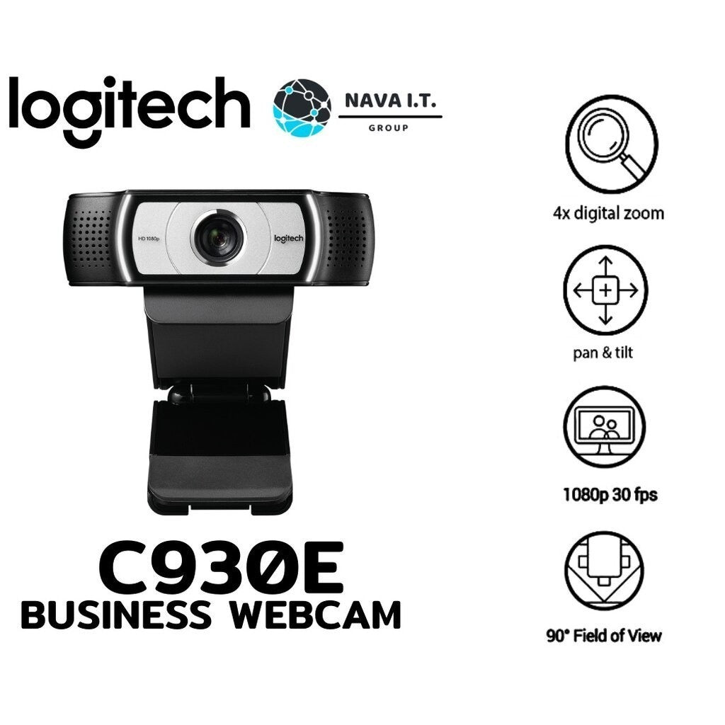 ⚡️กรุงเทพฯด่วน1ชั่วโมง⚡️ LOGITECH C930E 1080P HD BUSINESS WEBCAM (เว็บแคม กล้องติดคอม) รับประกันศูนย์ 3 ปี