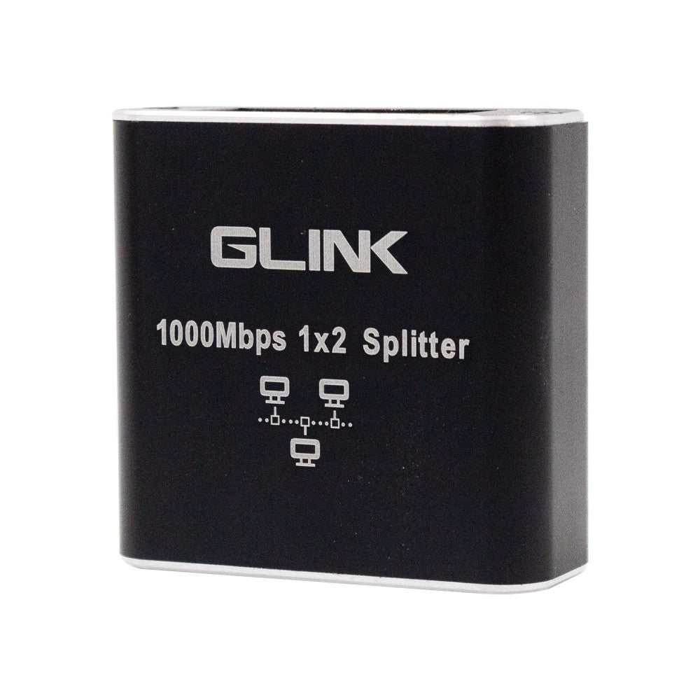 GLINK GLSP-015 NETWORK CABLE SPLITTER 1000Mbps ตัวต่อขยายสายแลน 1 ออก 2