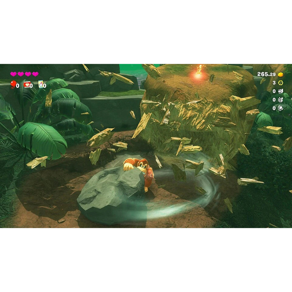 Nintendo Switch 2 Donkey Kong Bananza แผ่นเกมมือ 1