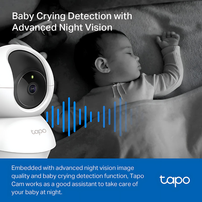 TP-LINK TAPO C200C 2MP TP-LINK WI-FI CAMERA กล้องวงจรปิดภายใน ระบบ Night Vision