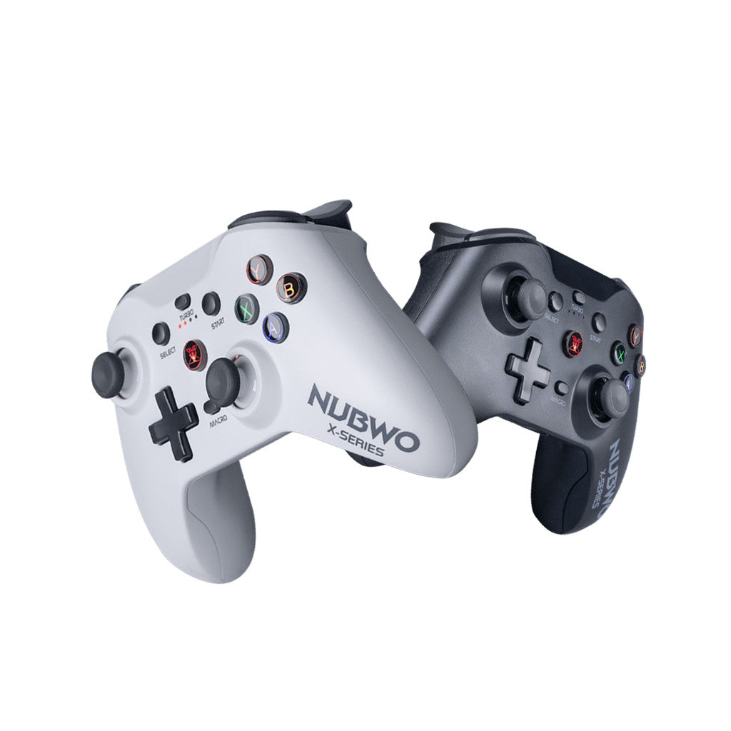NUBWO NX-J3  WHITE TRI MODE GAMING CONTROLLER จอยเกมมิ่งไร้สาย