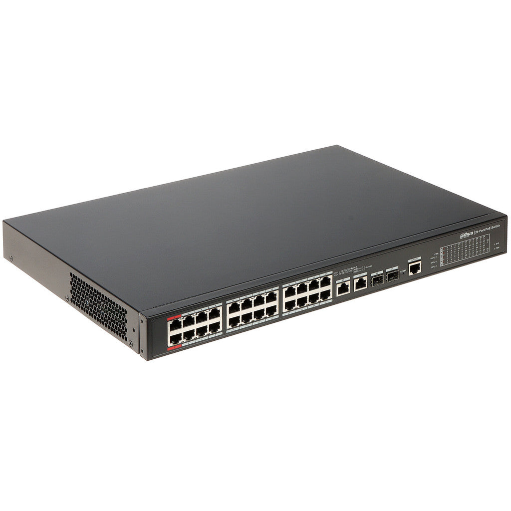 DAHUA PFS4226-24ET-360 POE SWITCHING 24POE+2UL+2SFP PORT