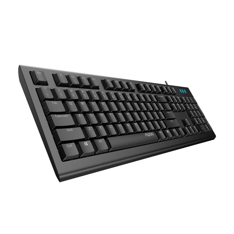 RAPOO NK1900 USB KEYBOARD คีย์บอร์ดทำงาน (KB-NK1900-BK)