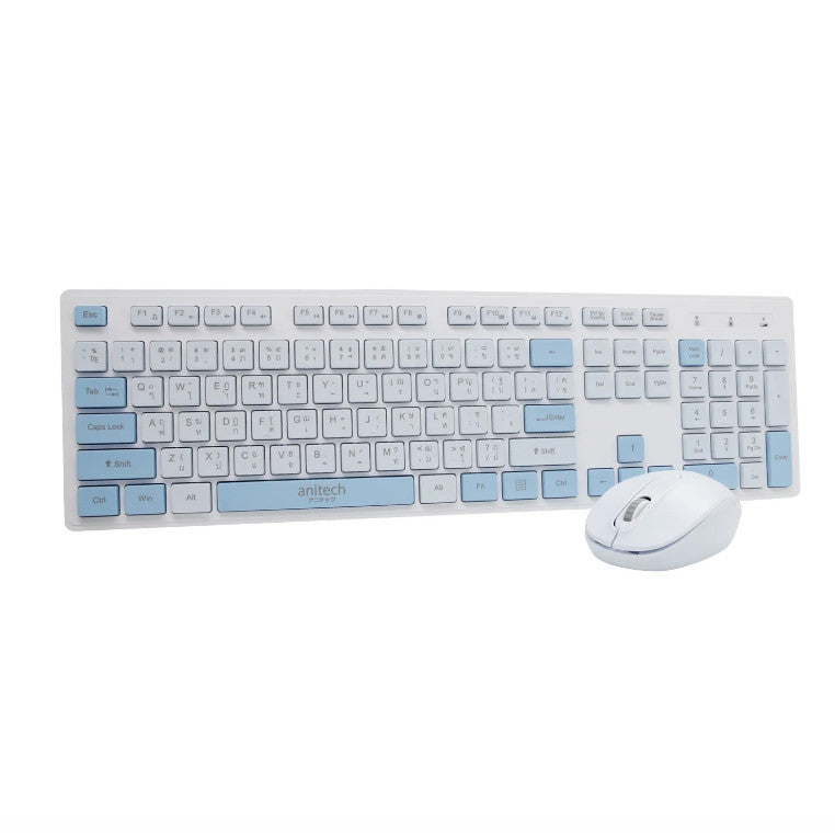 ANITECH PA811 WIRELESS MOUSE & KEYBOARD คีย์บอร์ดและเมาส์ไร้สาย