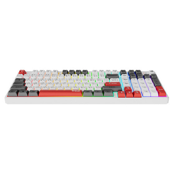 SIGNO KB-726  BLACK / WHITE คีย์บอร์ดไร้สาย