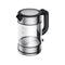 Xiaomi Electric Glass Kettle กาต้มน้ำไฟฟ้า ความจุ 1.7ลิตร ต้มน้ำไวภายใน 5 นาที จอแสดงผลไฟ LED