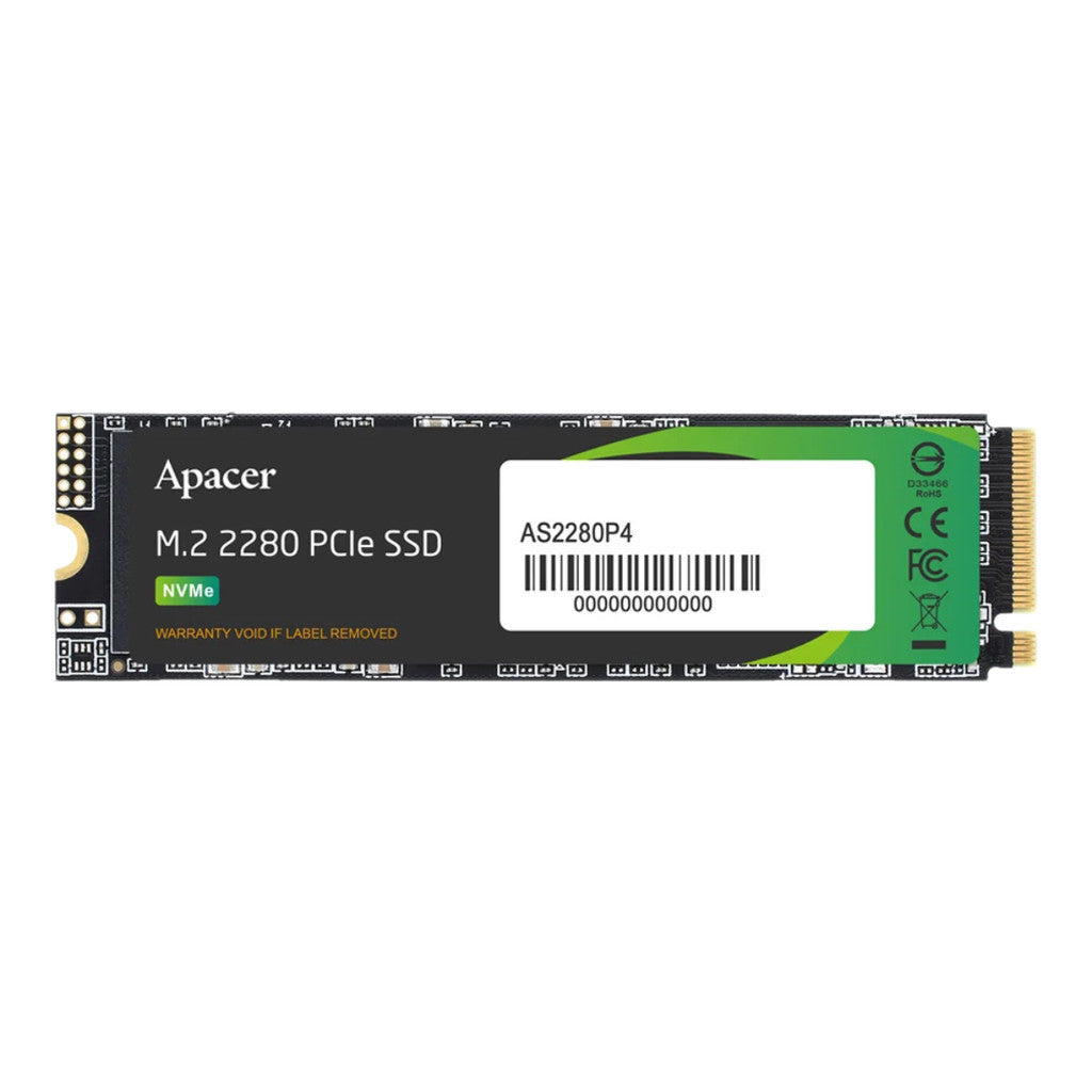 Apacer SSD M.2 AS2280P4 256GB (เอสเอสดี) PCIe Gen3x4