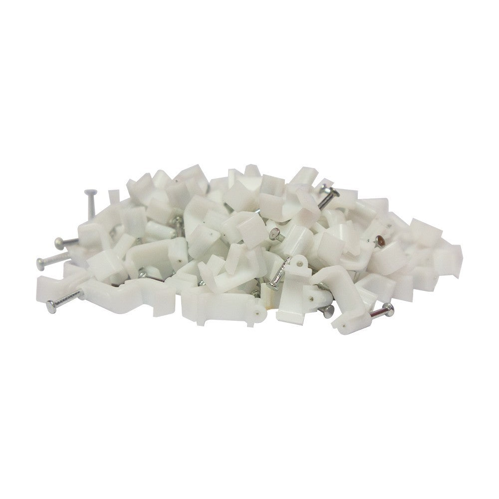 GLINK GC-02 WHITE กิ๊บตอกสาย  LANPower 10MM  แพ็ค 1000 สีขาว