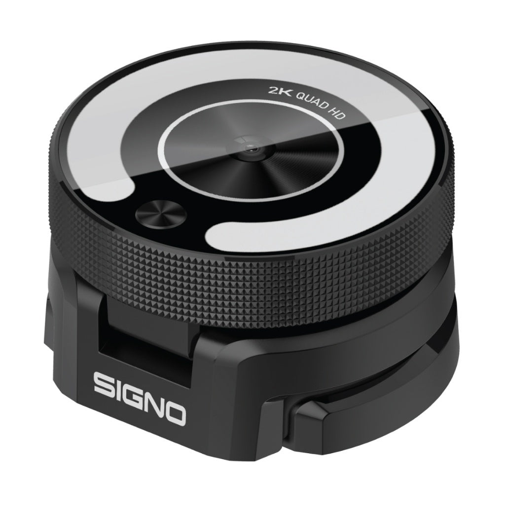 SIGNO กล้องเว็ปแคม รุ่น WB-401 2K QUAD HD STREAM WEBCAM ZORRES  มีไฟ+มีขาตั้งกล้อง