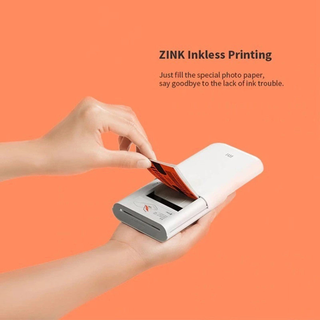 Xiaomi Portable Photo Printer Paper 2x3 inch 20-Sheets กระดาษปริ้น กระดาษพิมพ์ไร้หมึก