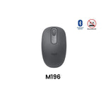 LOGITECH รุ่น M196 BLUETOOTH WIRELESS MOUSE เมาส์บลูทูธไร้สาย ไม่มี USB RECEIVER