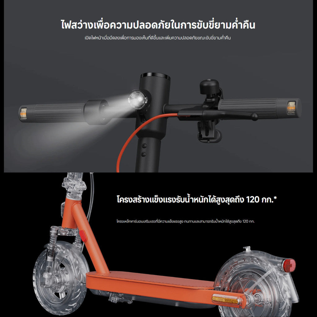 Xiaomi Electric Scooter Elite สกู๊ตเตอร์ไฟฟ้า พับเก็บง่าย ความเร็วสูงสุด 25km/h รับประกัน 1 ปี