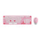 ANITECH OPA812 PINK WIRELESS COMBO KEYBOARD&MOUSE คีย์บอร์ด+เม้าส์