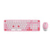 ANITECH OPA812 PINK WIRELESS COMBO KEYBOARD&MOUSE คีย์บอร์ด+เม้าส์