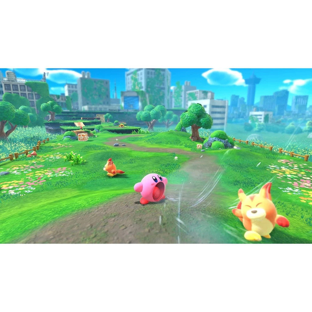 Nintendo Switch Kirby and the Forgotten Land ตลับเกม แผ่นเกม มือหนึ่ง