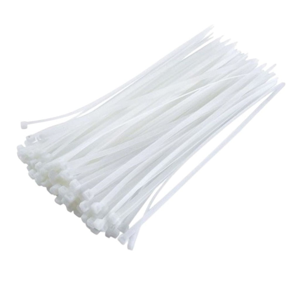 GLINK สายเคเบิลไทร์ สีขาว GCT-02 6" 0.18x6 INCH WHITE CABLE TIE 100ชิ้น/แพ็ค