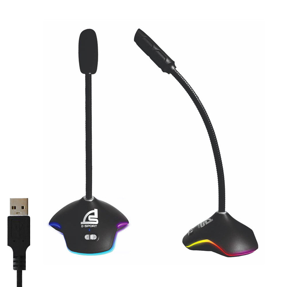 SIGNO MP-702 ไมโครโฟน RGB DESKTOP MICROPHONE