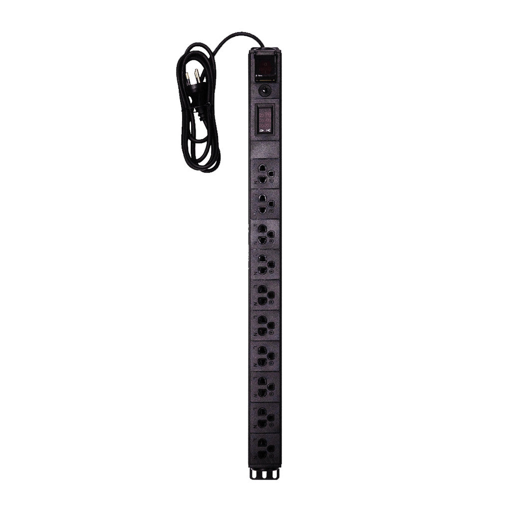 GLINK GPDU-12K BLACK 2M รางปลั๊กไฟ