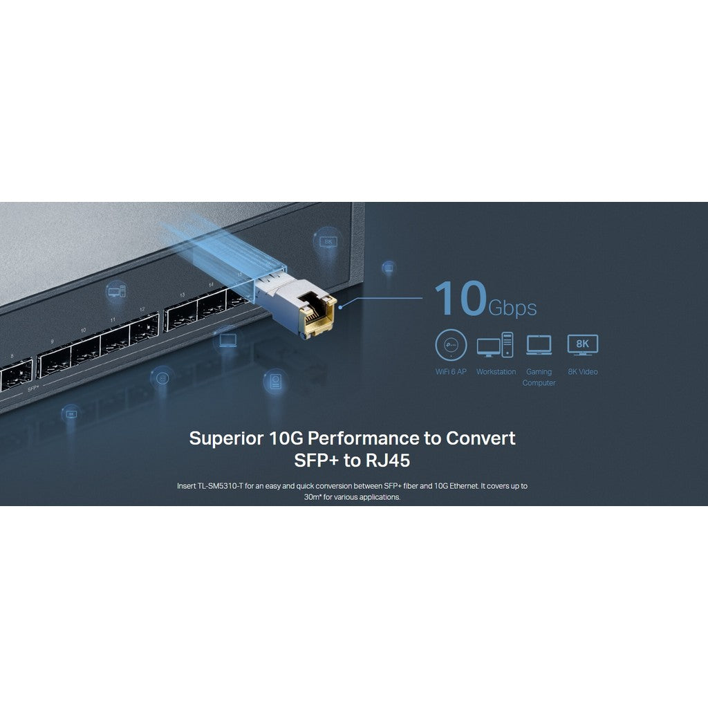 TP-LINK TL-SM5310-T Omada 10G BASE-T RJ45 SFP+ Module