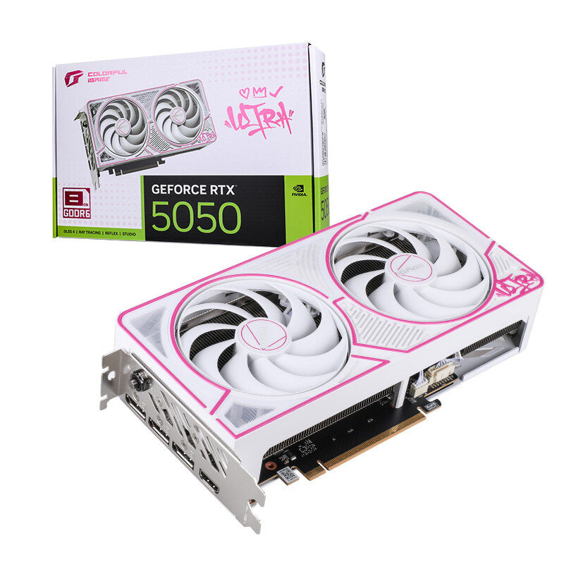 COLORFUL iGAME VGA การ์ดจอ RTX 5050 ULTRA W DUO OC 8GB-V